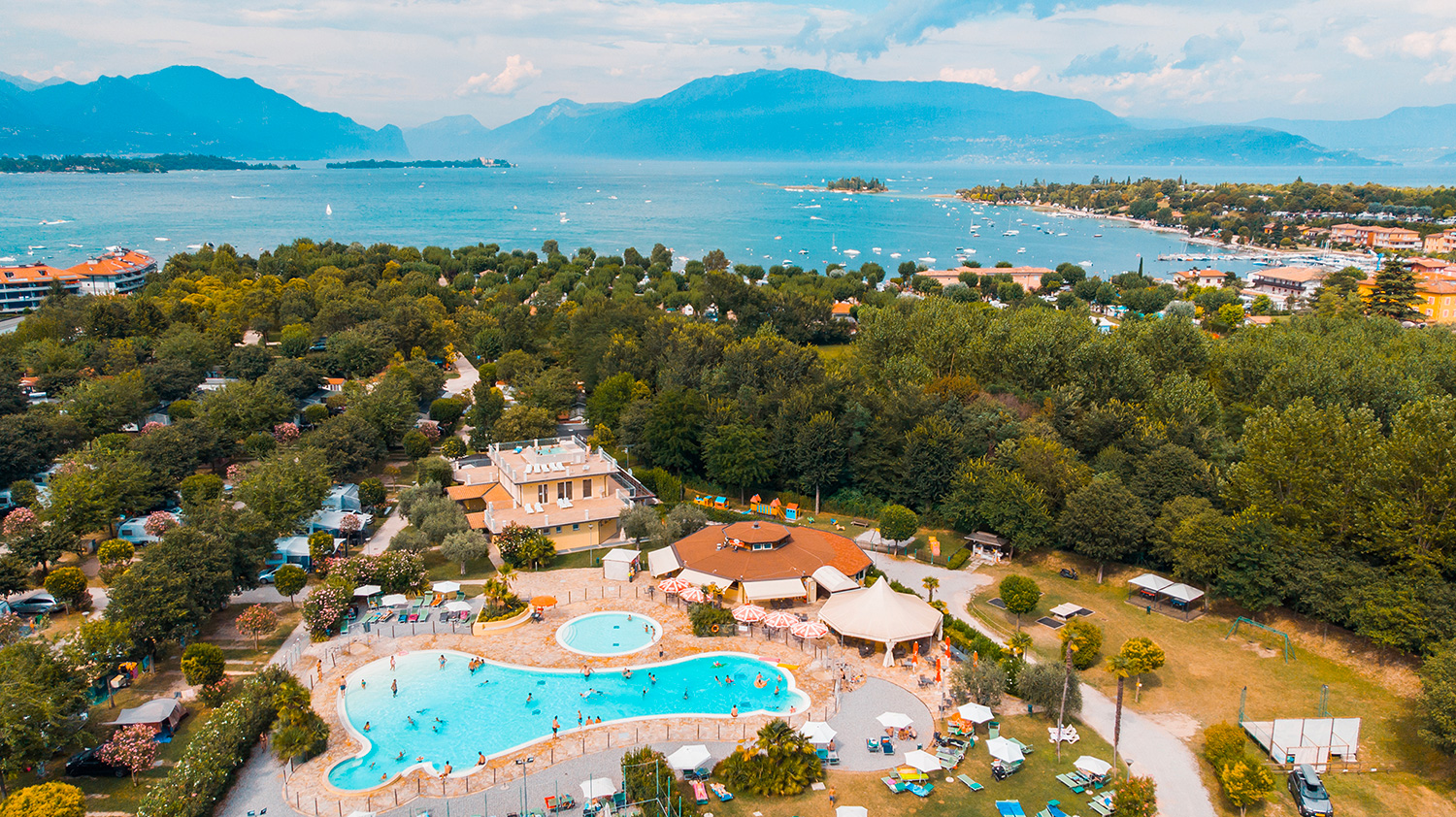 Camping sul lago di Garda Baia Verde, una vacanza green